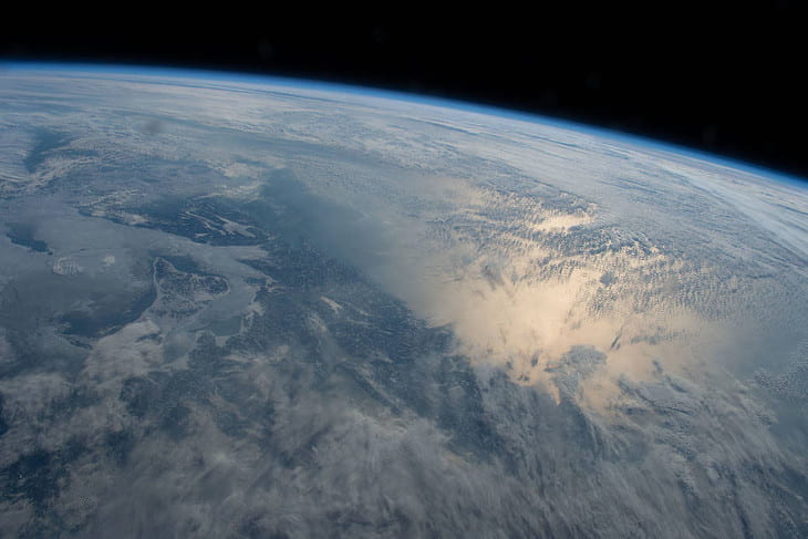 ISS Image of Earth from NASA